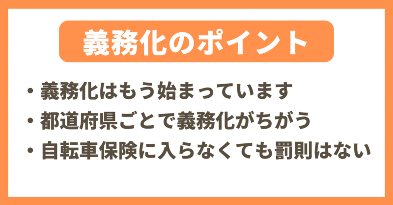 義務化のポイント